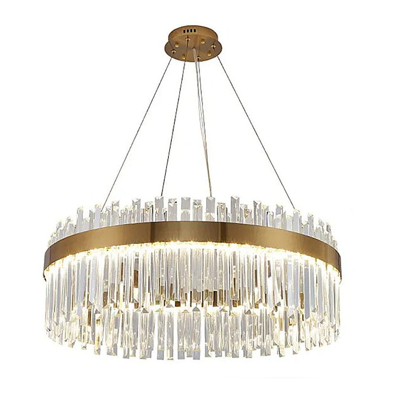 foto del prodotto lampadario in cristallo 80cm lux
