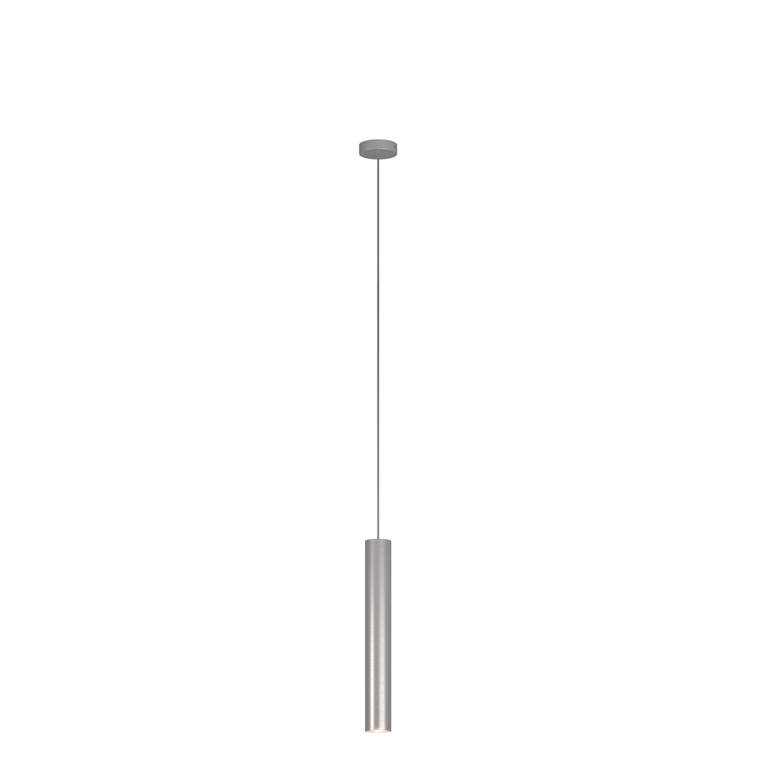 foto del prodotto lampadario industrial minimal xeana metallo grigio 1 luce gu10