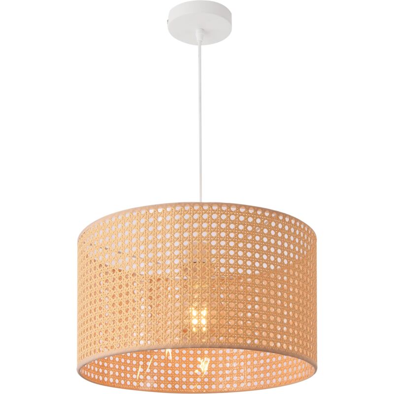 foto del prodotto lampadario lampada a sospensione a sospensione 160 x 32 cm nero beige