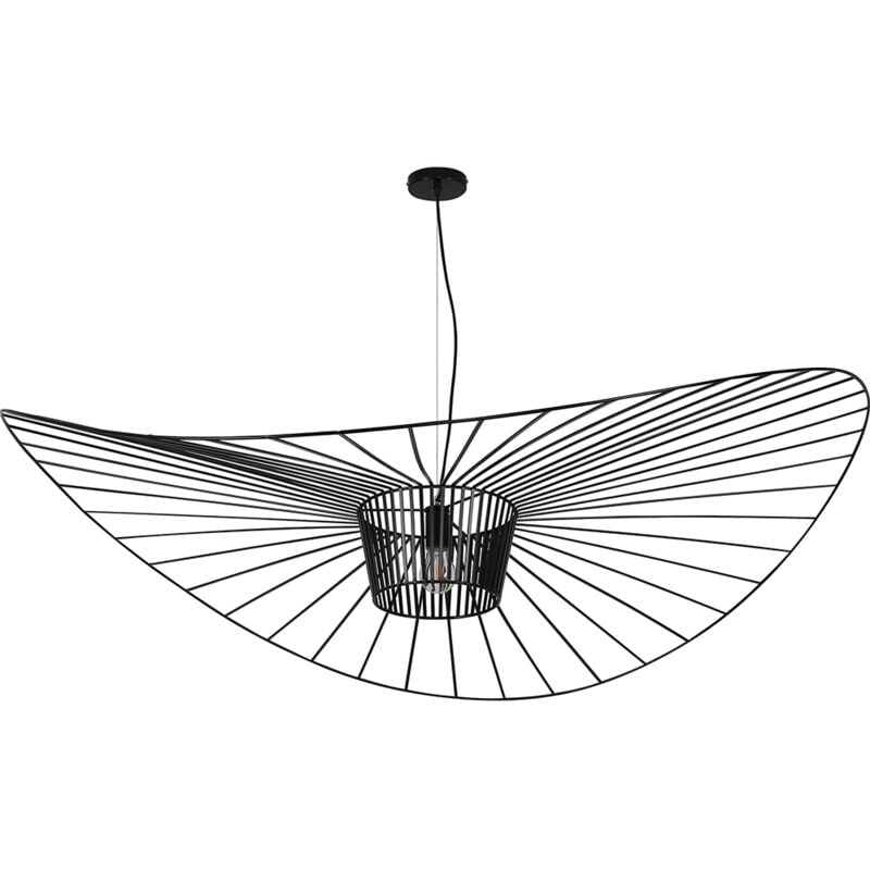 immagine 0 del prodotto lampadario lampada a sospensione design pamela 140cm vertical nero