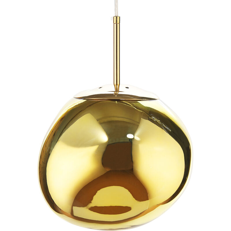 foto del prodotto lampadario lampada a sospensione evanish oro