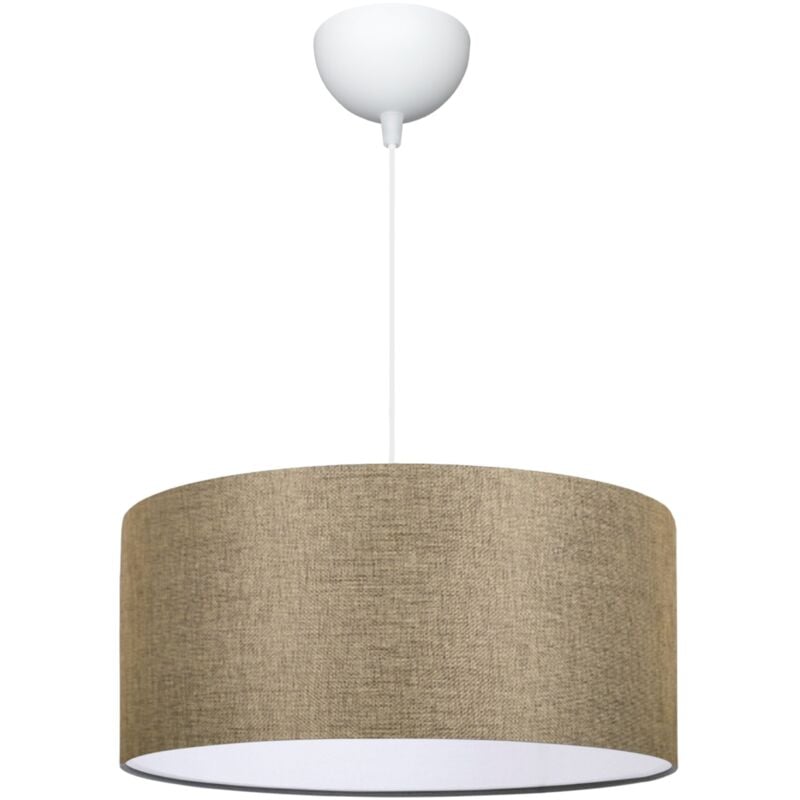 foto del prodotto lampadario lampada a sospensione sospensione e27 70 x 38 cm beige 030007596