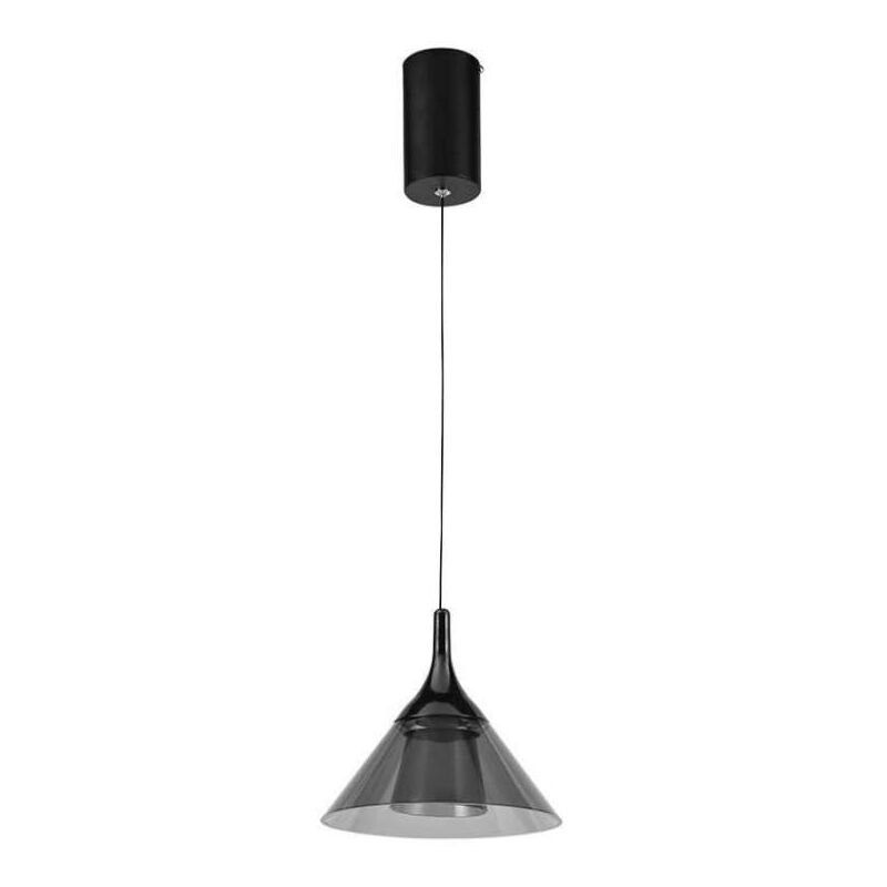 foto del prodotto lampadario led a campana 9w 19.517.5100cm colore nero 3000k v tac