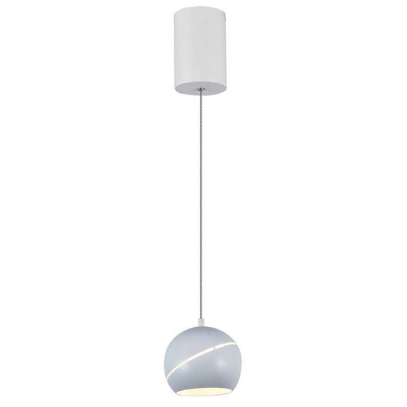 foto del prodotto lampadario led a sospensione 8.5w coppa metallo 12162cm 3000k bianco v tac
