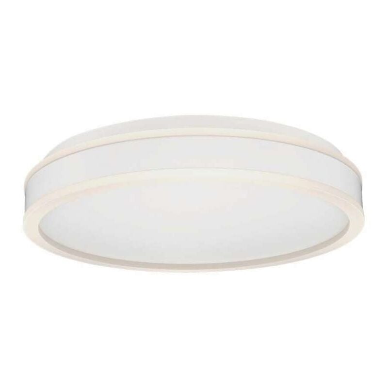 foto del prodotto lampadario led con montaggio a plafone 48w dimmerabile triac d 500mm h 62mm colore bianco 4000k v tac