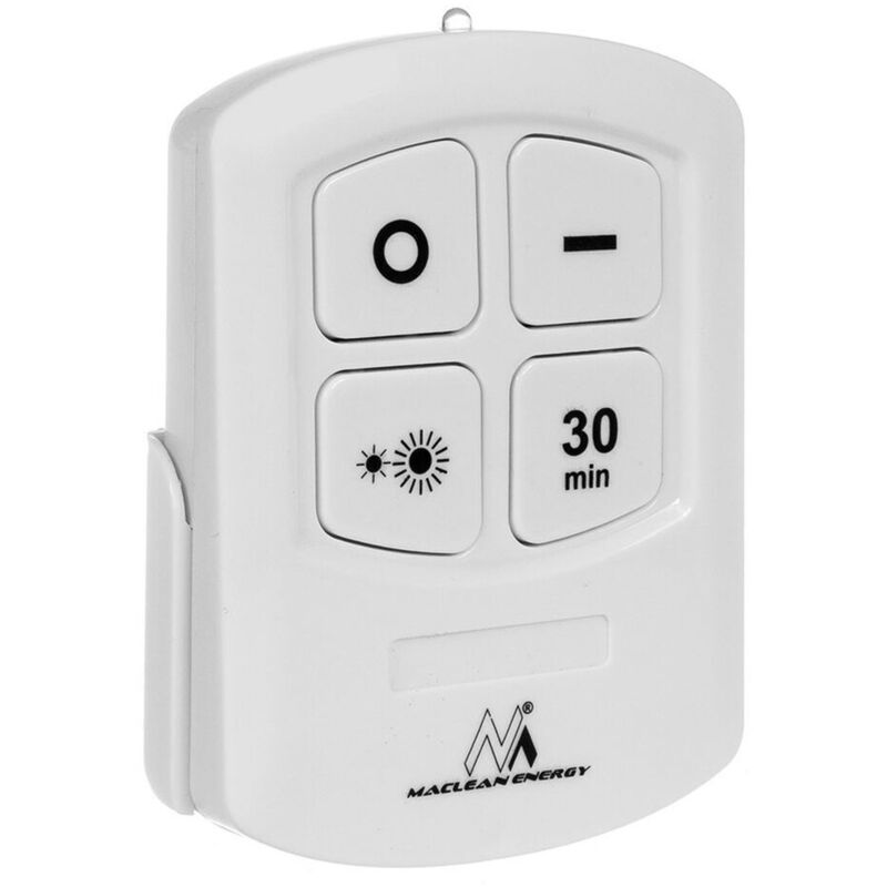 foto del prodotto lampadario maclean mce165 bianco no plastica