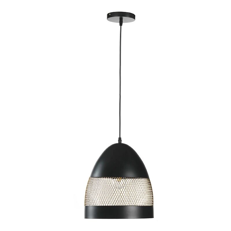 foto del prodotto lampadario onli polly nera, e27