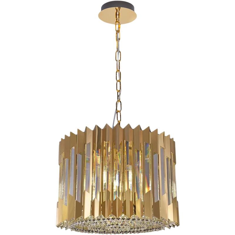 foto del prodotto lampadario ritz gold 7xe14
