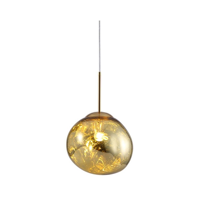 foto del prodotto lampadario soggiorni moderne lampada sospensione kreativer plafoniera regolabile 15cm dorate