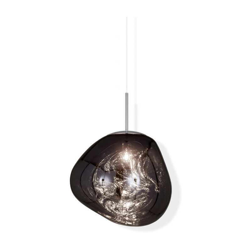 foto del prodotto lampadario soggiorni moderne lampada sospensione kreativer plafoniera regolabile 15cm grigio fumo