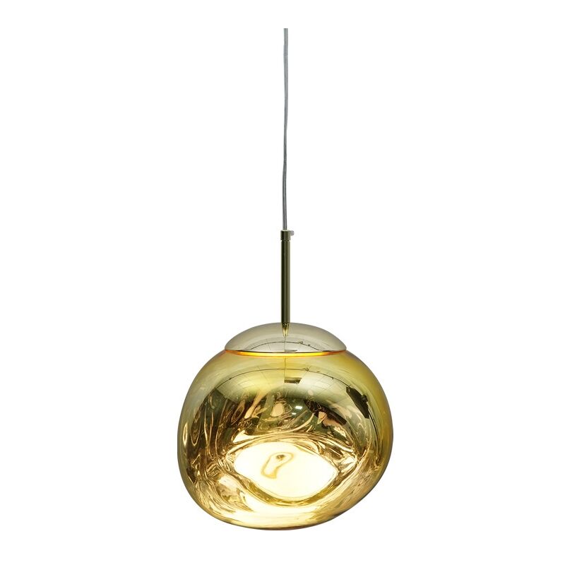 foto del prodotto lampadario soggiorni moderne lampada sospensione kreativer plafoniera regolabile 27cm dorate