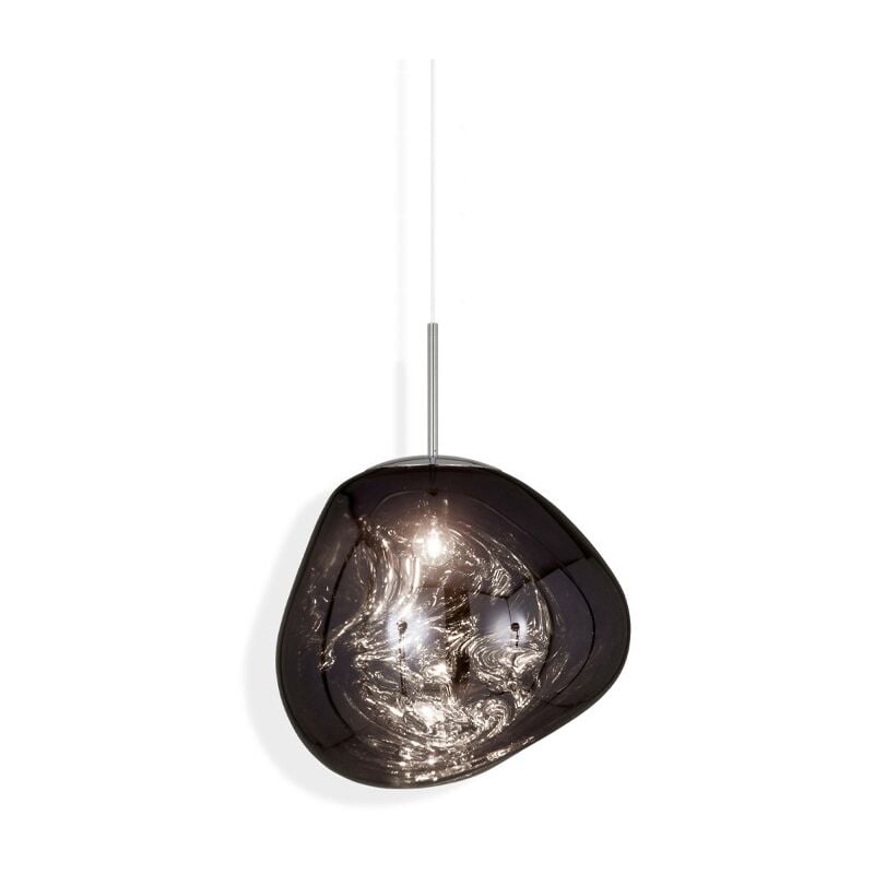 foto del prodotto lampadario soggiorni moderne lampada sospensione kreativer plafoniera regolabile 27cm grigio fumo