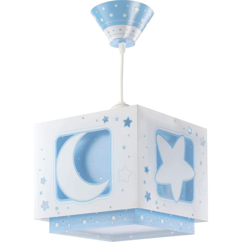 foto del prodotto lampadario sospensione luna blu
