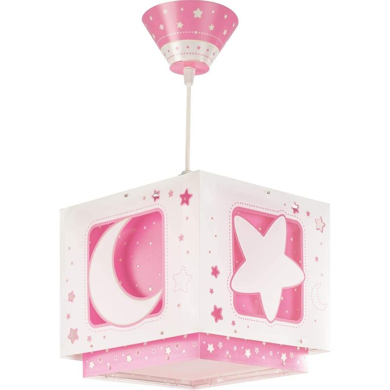 foto del prodotto lampadario sospensione luna rosa