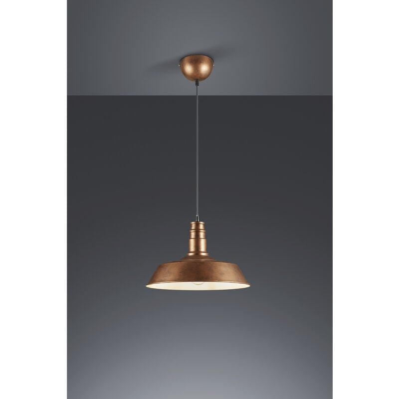 foto del prodotto lampadario will e27 d.36xh150cm rame antico