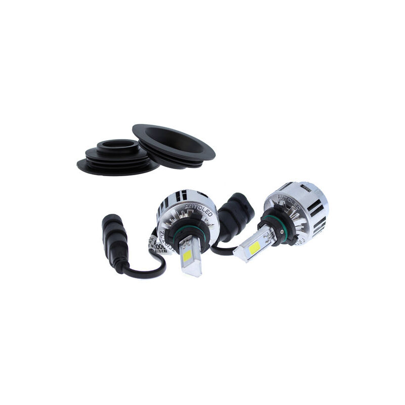 foto del prodotto lampade a led yatek per auto e moto 9006, fari anabbaglianti, 6000k, 36 w, 3300 lumen, 12v, contiene ventola e dissipatore, molto utile vida