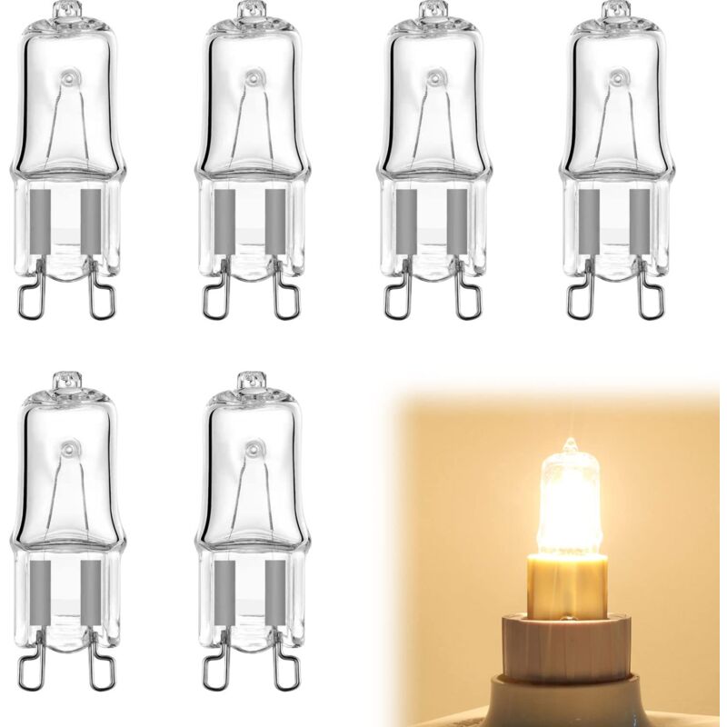 foto del prodotto lampade alogene, lampade alogene g9, lampade a capsula g9, lampada alogena g9 dimmerabile, lampada alogena con attacco a perno g9, lampada alogena g9