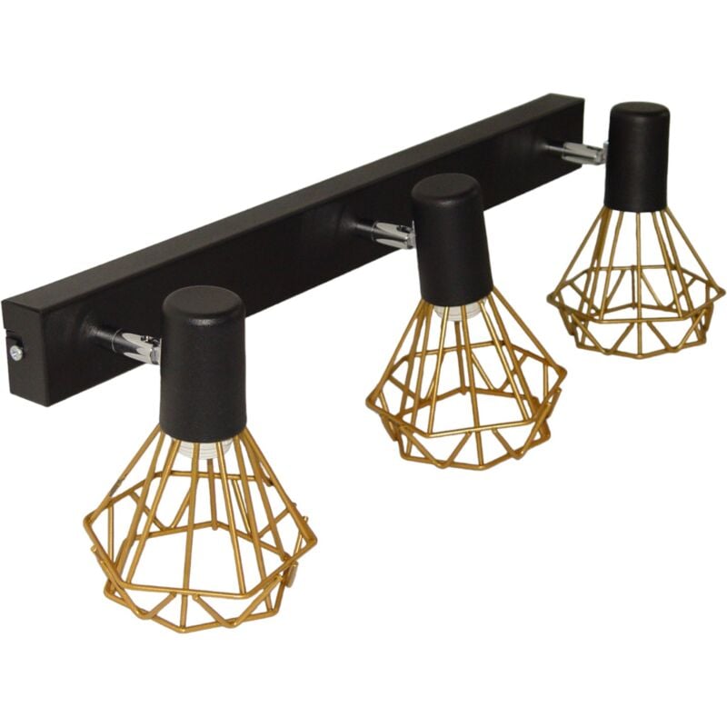 foto del prodotto lampade da parete moderne loft mini szach 2742kz z a 3