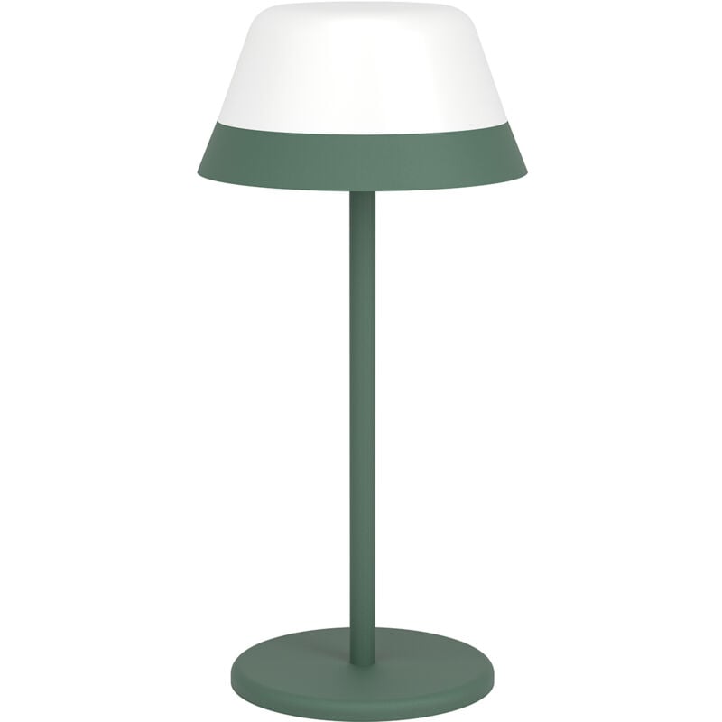 foto del prodotto lampade da tavolo esterno moderna meggiano policarbonato verde e bianco led