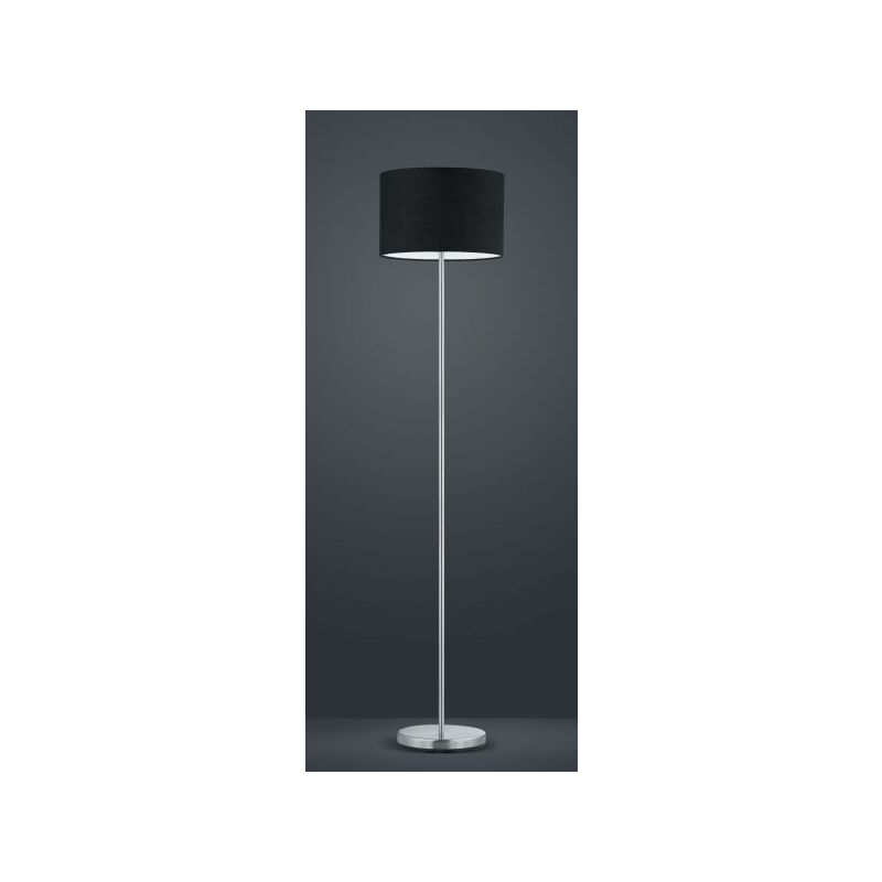 foto del prodotto lampade da terra hotel paralume nero 401100102 h.160cm