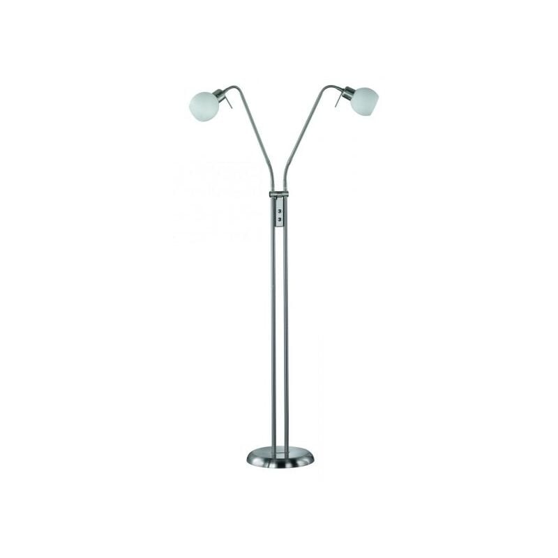 foto del prodotto lampade da terra led freddy 2 vetri 424810207 acciaio