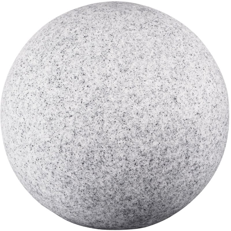 foto del prodotto lampade esterne sfera imitazione pietra pavimento 490mm granito ip65
