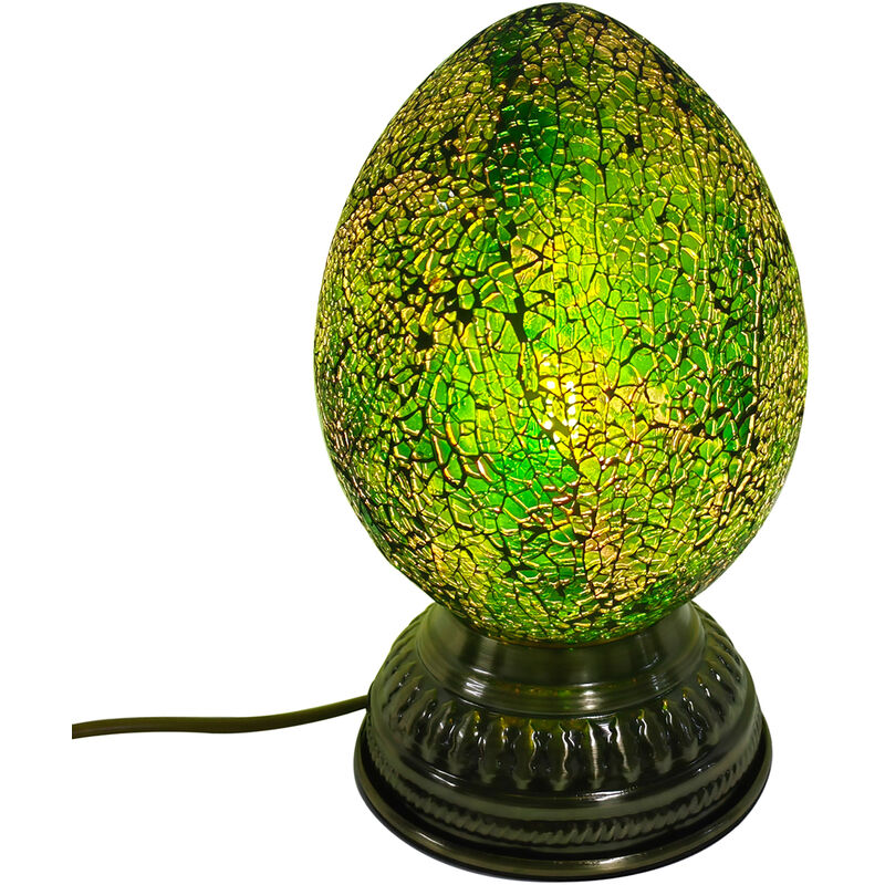 foto del prodotto lampade lampade a settime lampada da tavolo verde 23x15x15cm signes grimalt