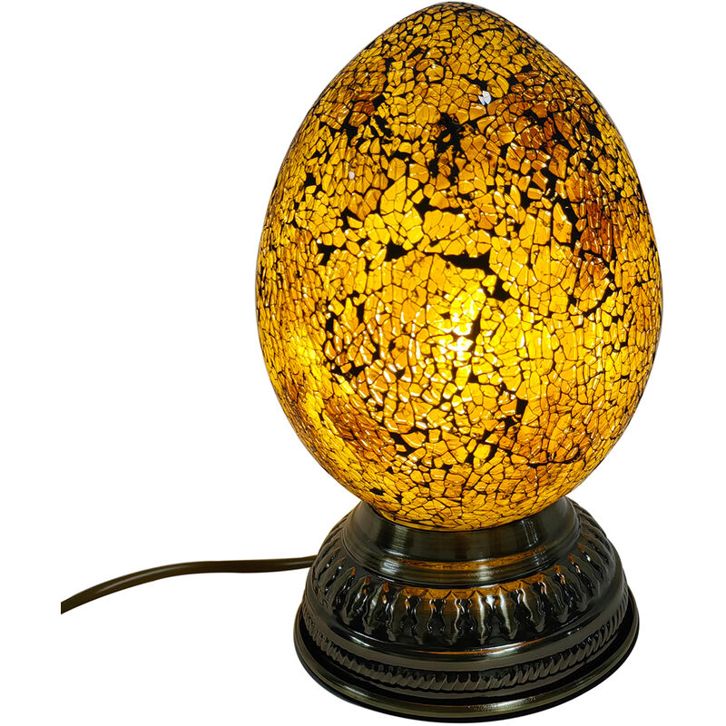 foto del prodotto lampade lampade a settime lampada desktop gialla 23x15x15cm signes grimalt