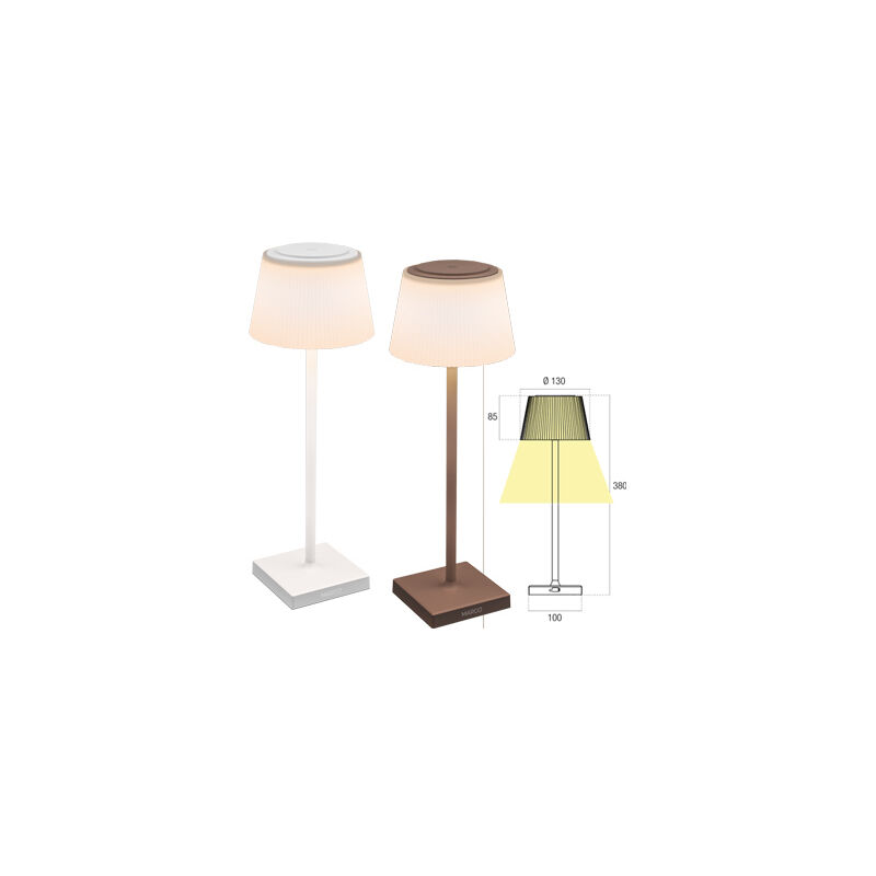 foto del prodotto lampade led ric. margo 4w corten