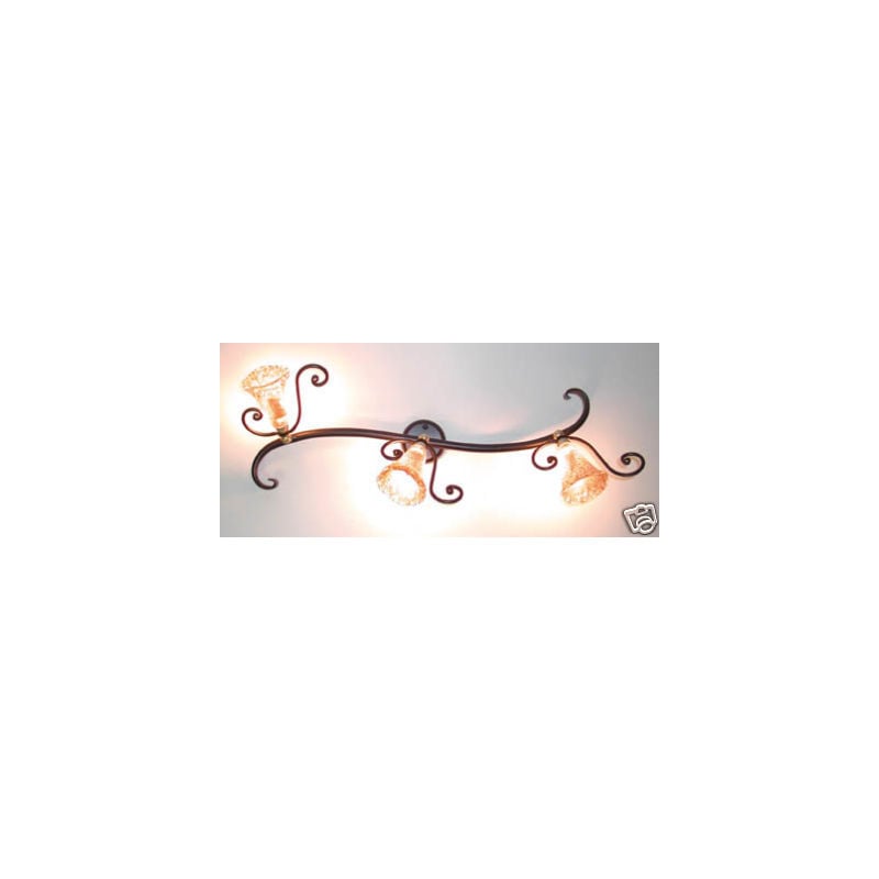 foto del prodotto lampade linea faretto lampada a muro applique 3 luci orientabile