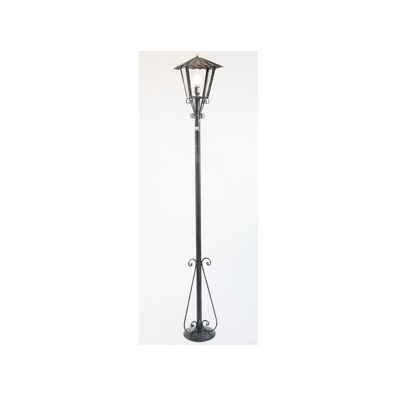 foto del prodotto lampade linea lanterne lampione umbria su palo cm. 200h