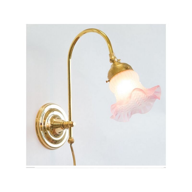 foto del prodotto lampade linea marina lampada a muro applique regolabile in ottone