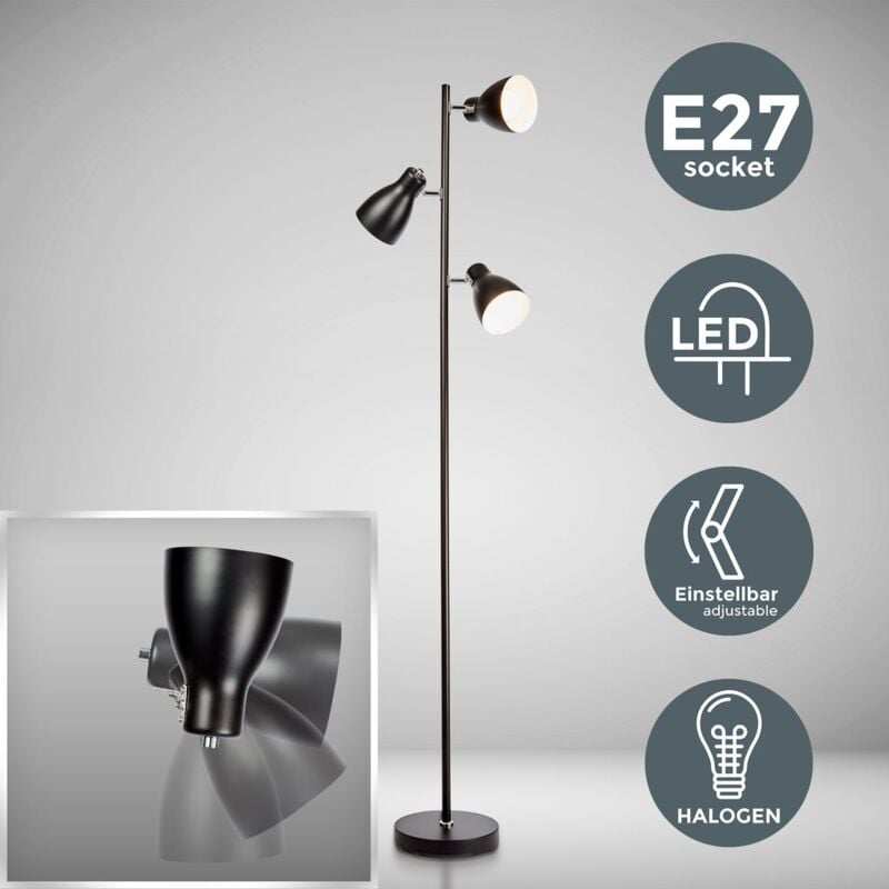 foto del prodotto lampade retr in bianco e nero