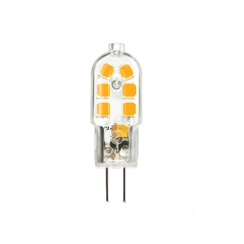 foto del prodotto lampadina 12 led smd attacco g4 1,8 watt 12v 180 lumen luce calda 3000k