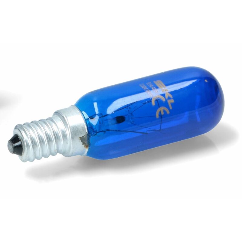 foto del prodotto lampadina 25w blu frigorifero bosch siemens samsung lg aeg e14 210 lumen