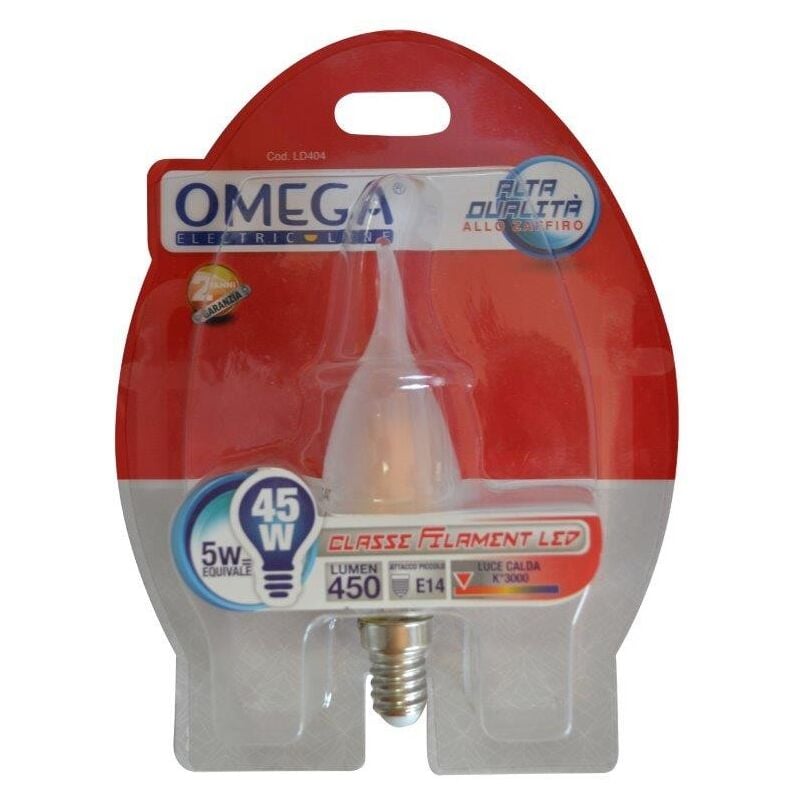 immagine 0 del prodotto lampadina a filamento frost soffio di vento 4w e14 3000k
