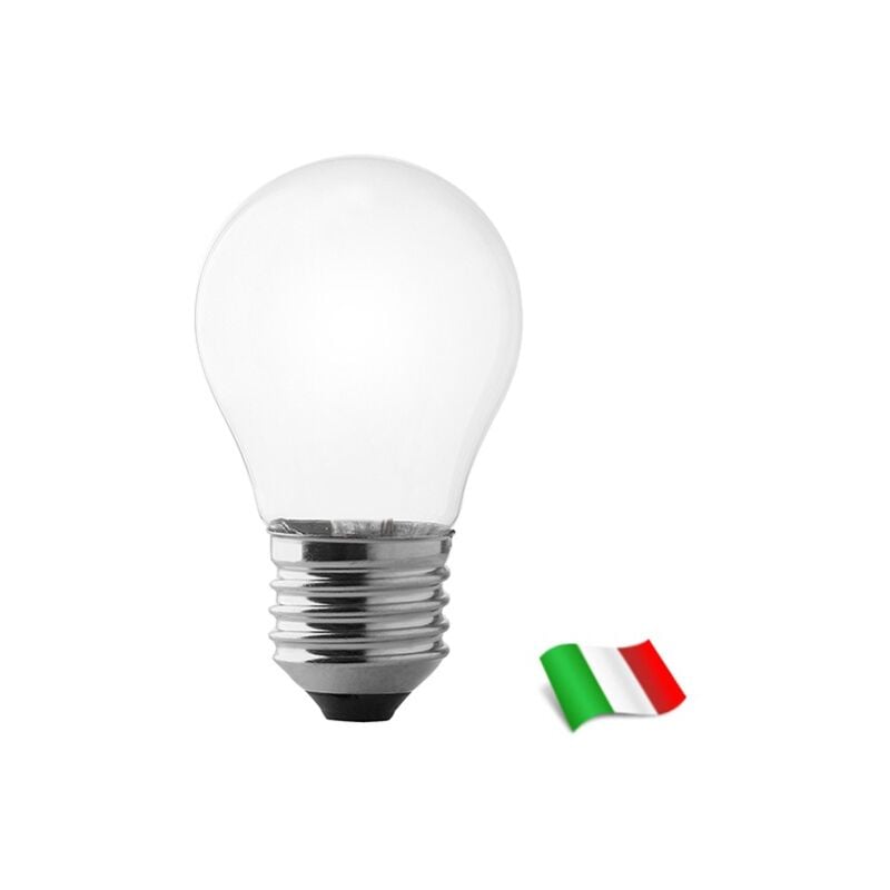 foto del prodotto lampadina a filamento led e27 g47 2w 2700k opale wiva