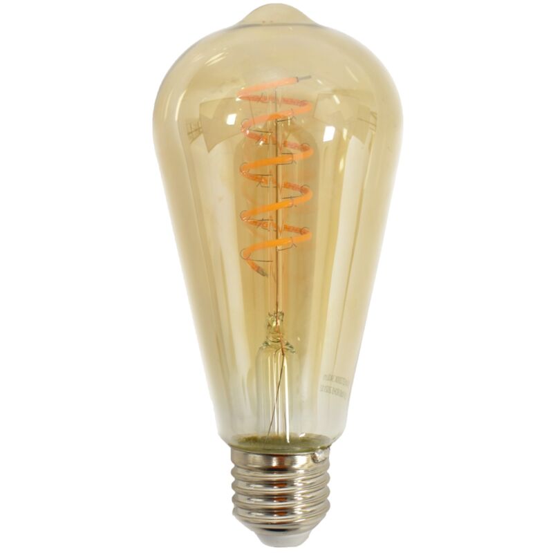 foto del prodotto lampadina a filamento led edison e27 st64 4w