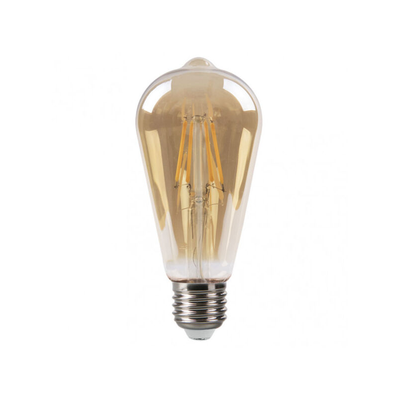 foto del prodotto lampadina a filamento pebetero 14x6,5d 4w 380lm e27 ambar 2700k fabrilamp