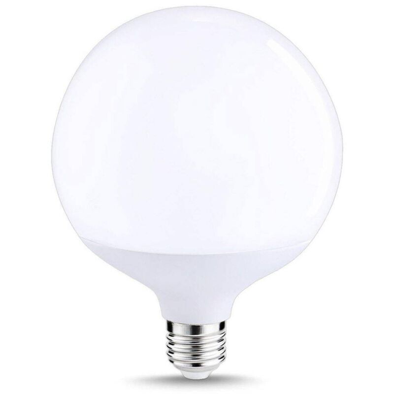 foto del prodotto lampadina a globo led e27 g120 20w bianco neutro