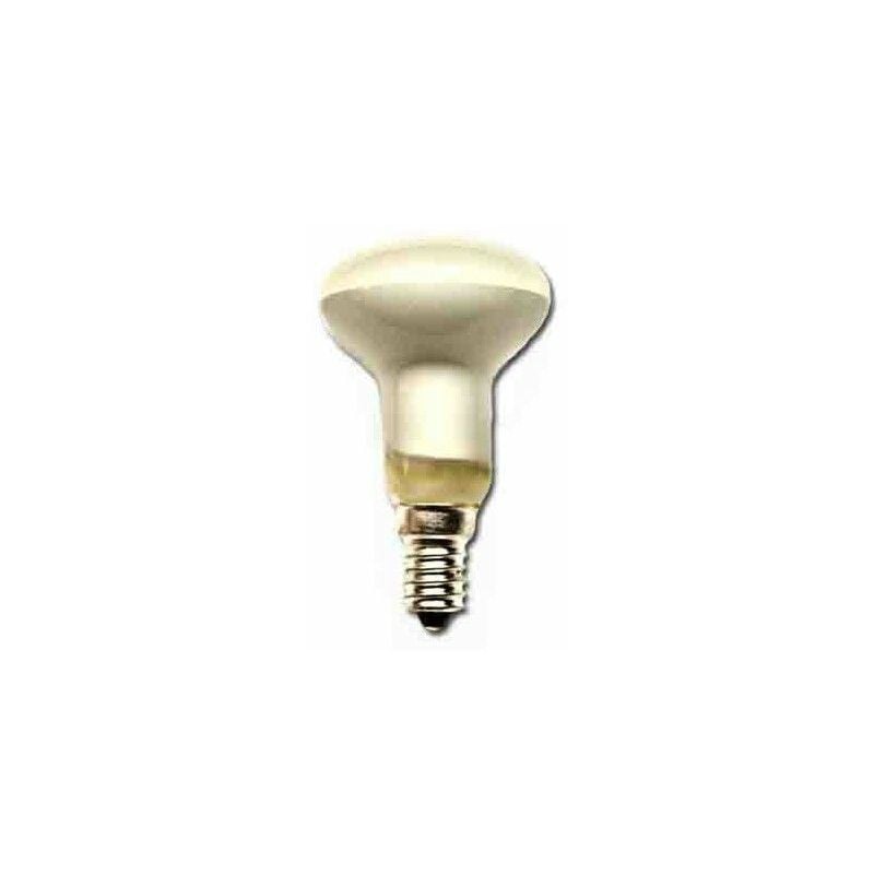 foto del prodotto lampadina a incandescenza con riflettore r50 e14 60w