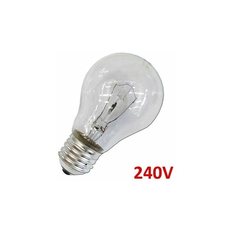 foto del prodotto lampadina a incandescenza standard trasparente 200w e27 solo per uso industriale