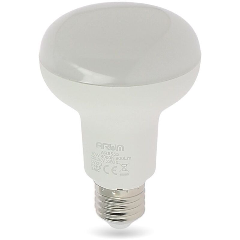 foto del prodotto lampadina a led e27 10w r80 eq 70w temp rature de couleur bianco neutro 4000k