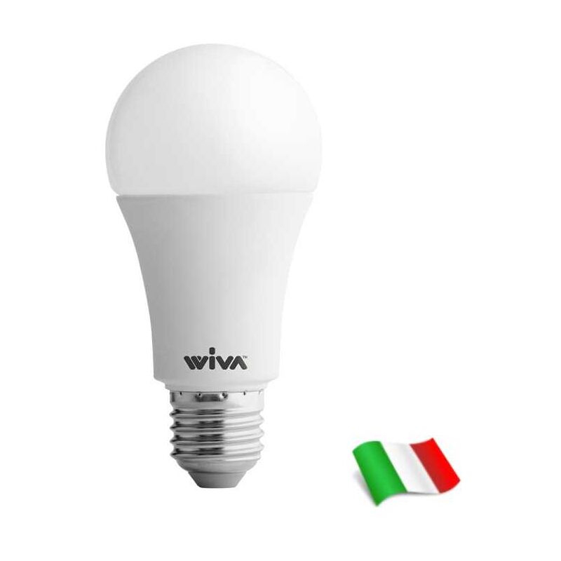 foto del prodotto lampadina a led e27 a60 12w 4000k dimmerabile wiva