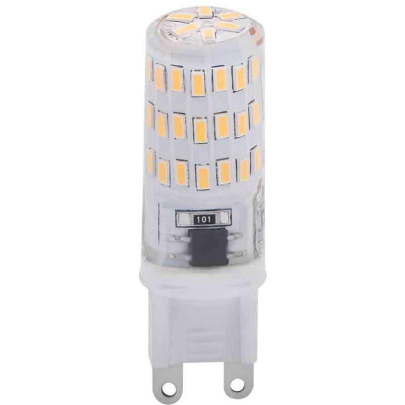 foto del prodotto lampadina a led g9 smd 3,5w equivalente 28w 300lm 12 h40mm 360 bianco caldo 3000k