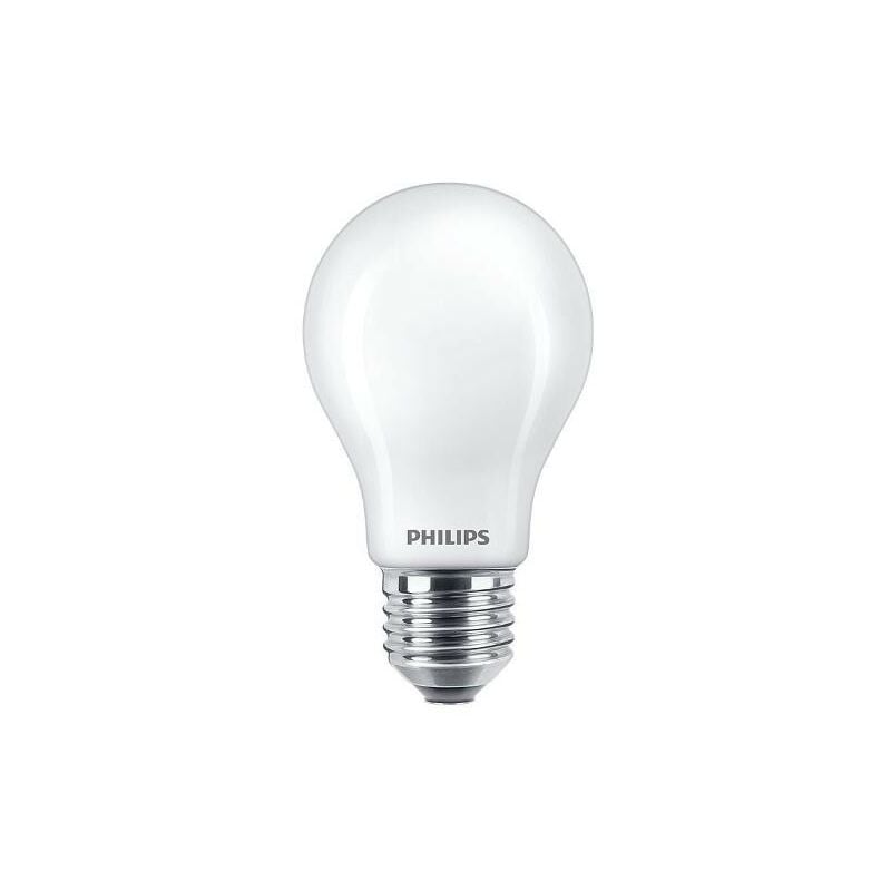 foto del prodotto lampadina a led in vetro philips goccia 100w e27 2700k, luce calda