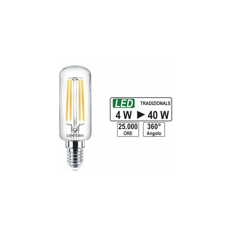 foto del prodotto lampadina a led per cappa da cucina con filamento 4w