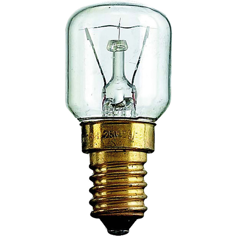 foto del prodotto lampadina a pera luce chiara 25 w e14