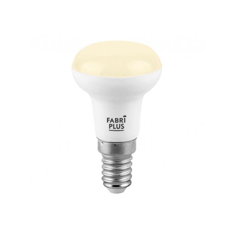 foto del prodotto lampadina a riflessione 8w 3000k fabriplus e14 640lm 8,7x5x5 cm fabrilamp