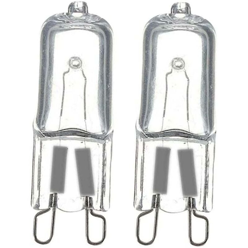 foto del prodotto lampadina alogena g9 40w 230v lampadine di ricambio con base a 2 pin, dimmerabile, confezione da 2 classe energetica c 